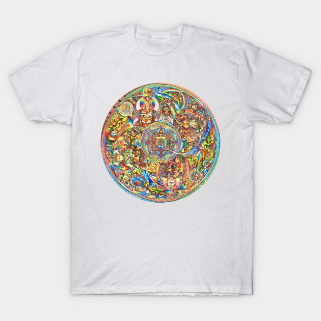 Mandala BUDDHA T-Shirt by ARTofDiNo